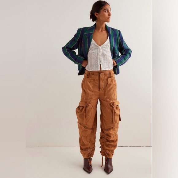 Free People Everglades Utility Pants Size Small NWT - Picture 1 of 16